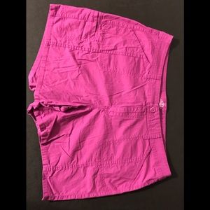 Pink shorts